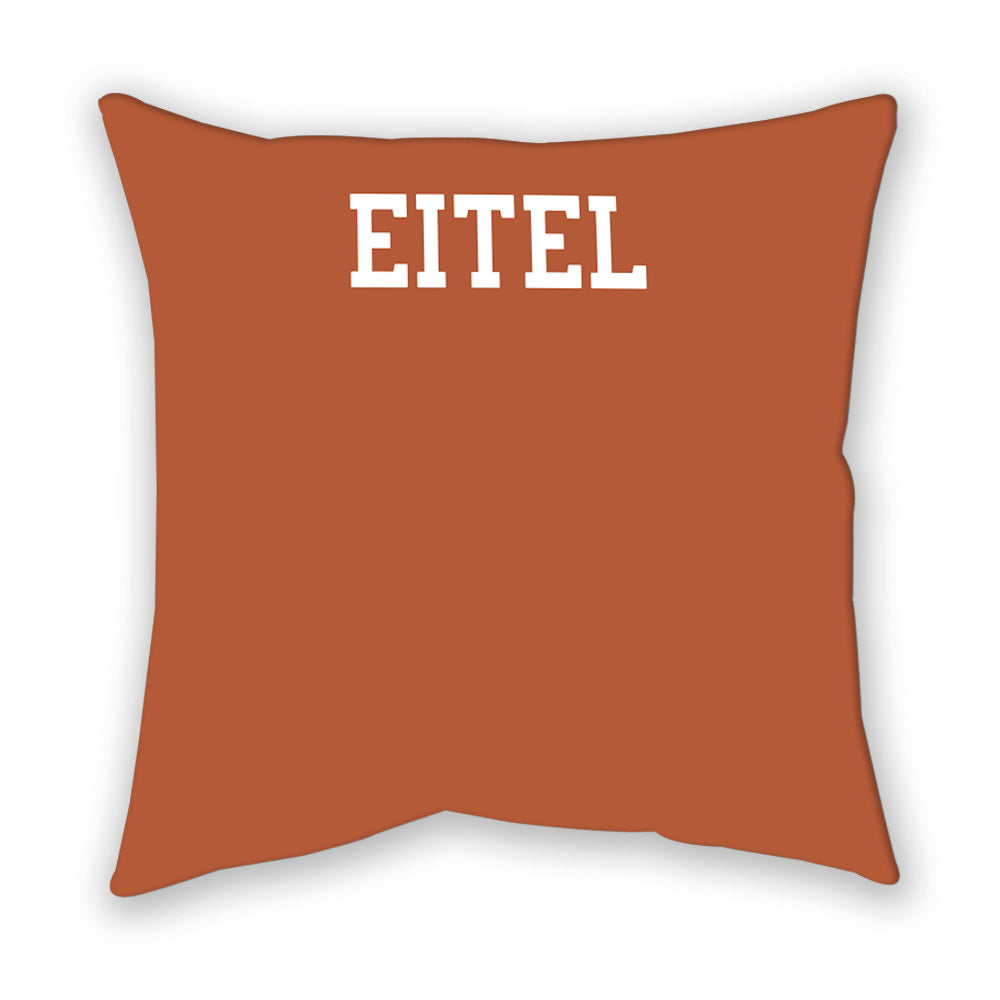 Texas - NCAA Women's Track & Field : Tabea Eitel - Pillow-1