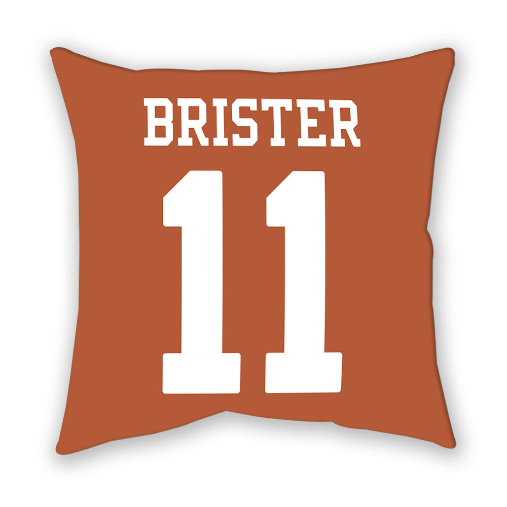 Texas - NCAA Softball : Shylien Brister - Pillow-1