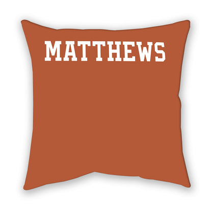 Texas - NCAA Football : Samari Matthews - Pillow-1