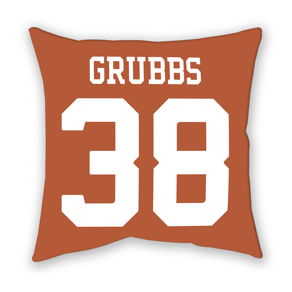 Texas - NCAA Baseball : Max Grubbs - Pillow-1