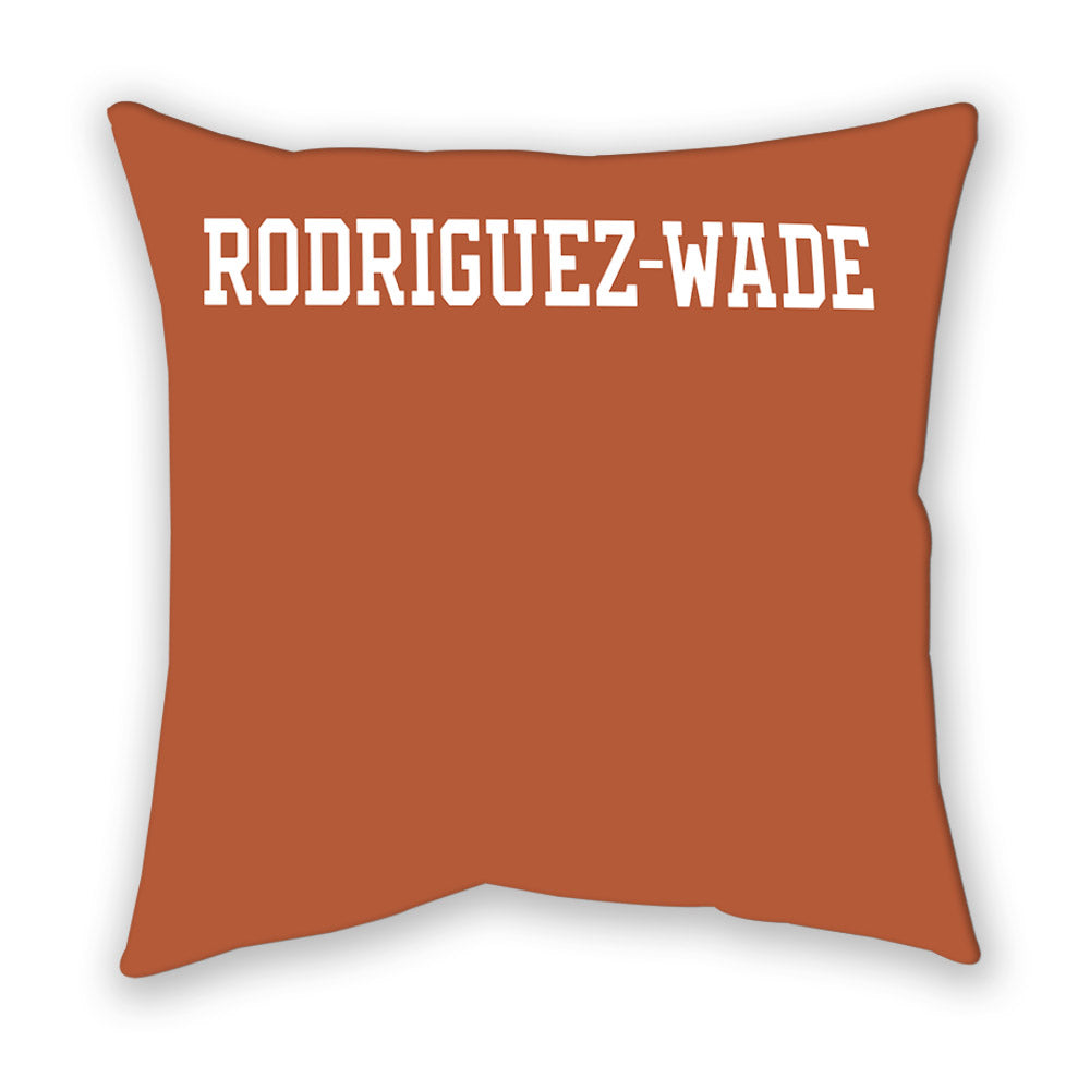 Texas - NCAA Women's Cross Country : Emma Rodriguez-Wade - Pillow-1