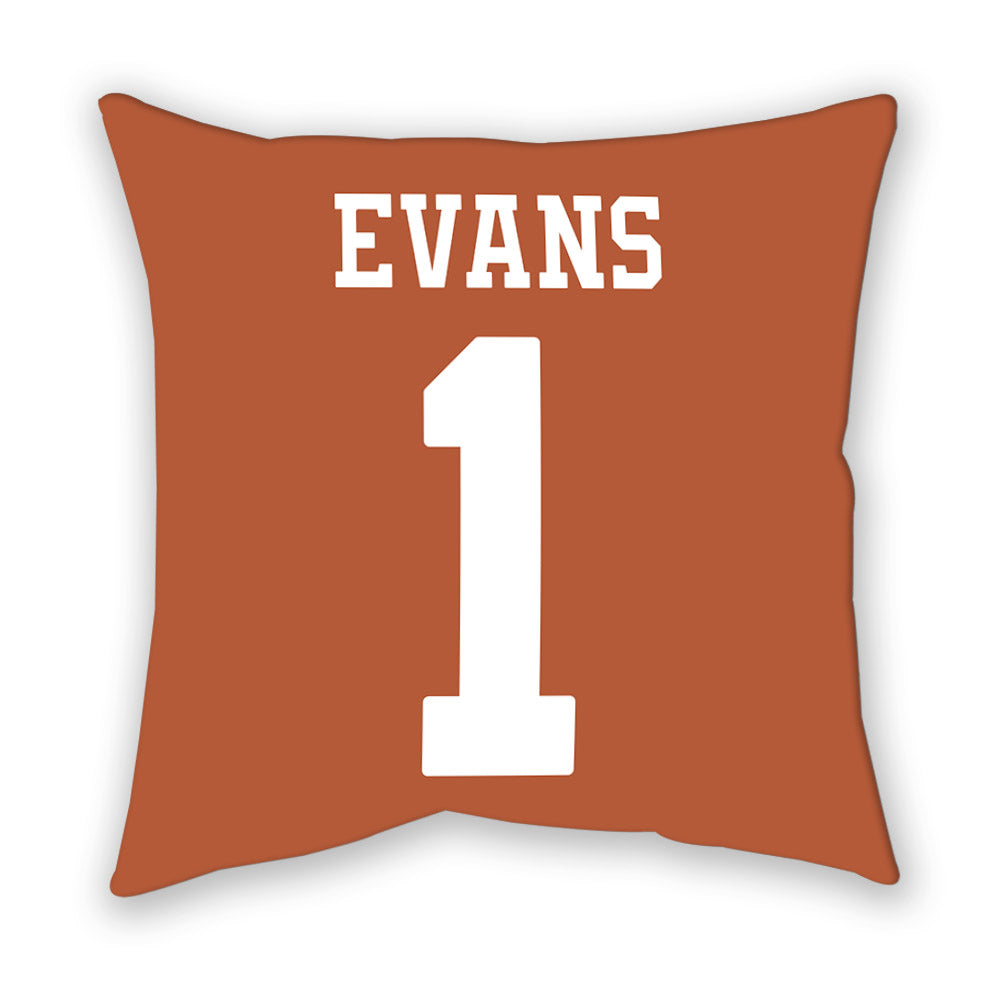 Texas - NCAA Men's Basketball : Amari Evans - Pillow-1