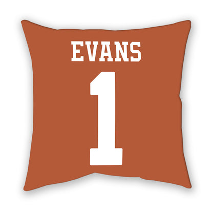 Texas - NCAA Men's Basketball : Amari Evans - Pillow-1