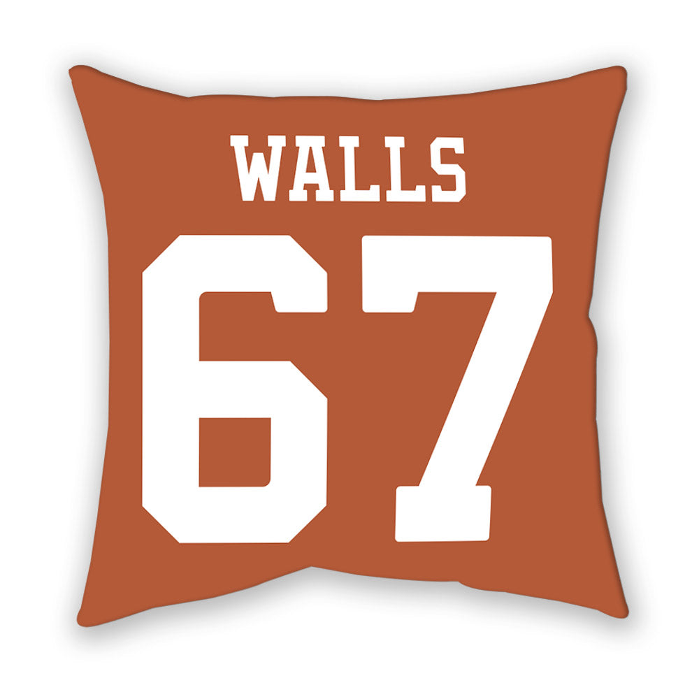 Texas - NCAA Baseball : Brody Walls - Pillow-1