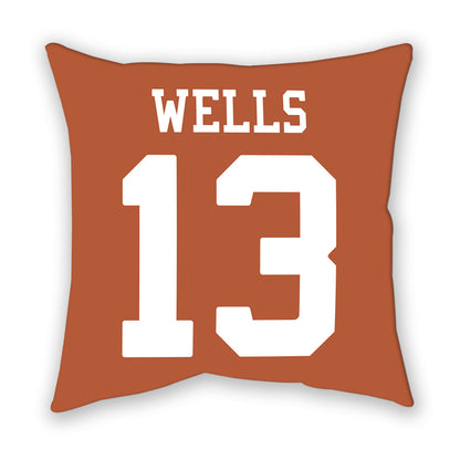 Texas - NCAA Softball : Hannah Wells - Pillow-1