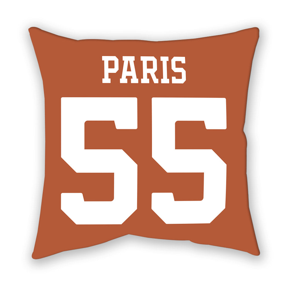 Texas - NCAA Baseball : Jack Paris - Pillow-1