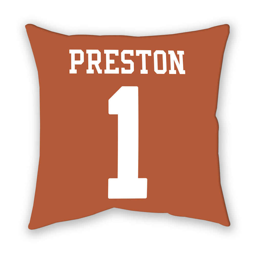 Texas - NCAA Women's Basketball : Bryanna Preston - Pillow-1