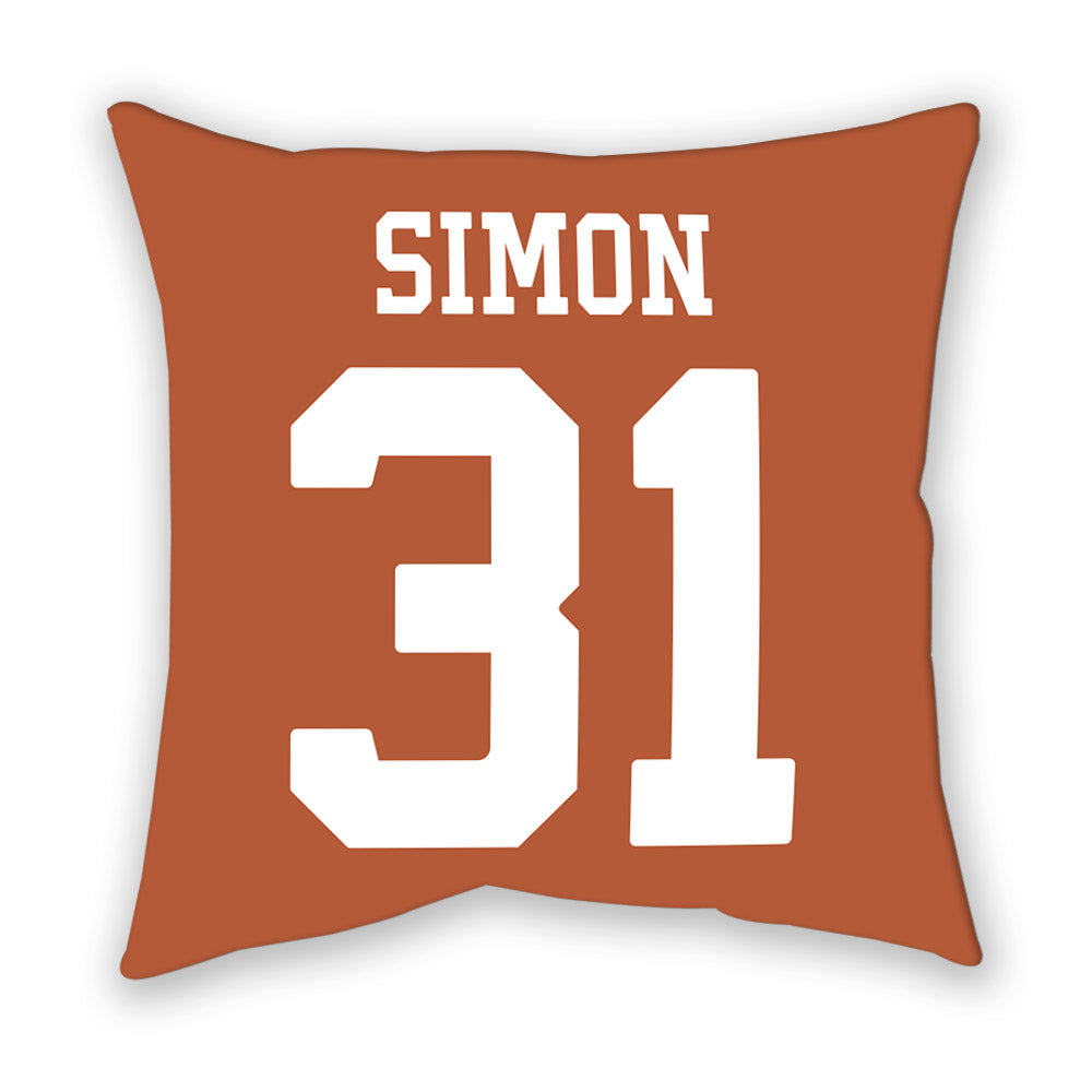 Texas - NCAA Football : James Simon - Pillow-1