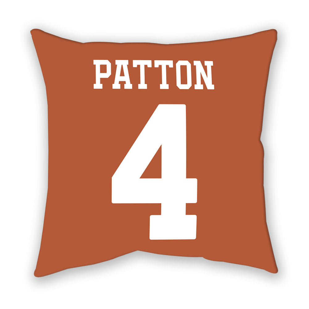 Texas - NCAA Beach Volleyball : Carys Patton - Pillow-1