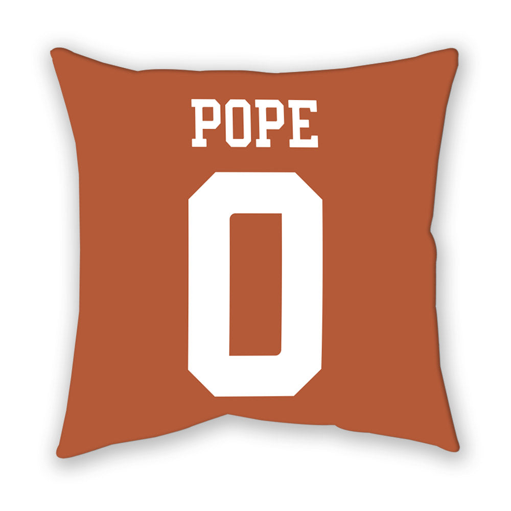 Texas - NCAA Men's Basketball : Jordan Pope - Pillow-1