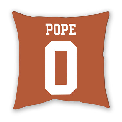 Texas - NCAA Men's Basketball : Jordan Pope - Pillow-1