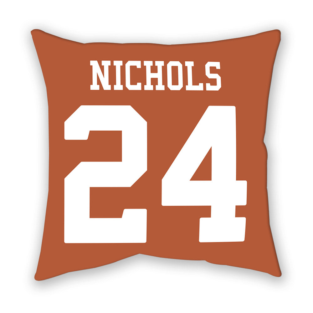 Texas - NCAA Softball : Jaycie Nichols - Pillow-1