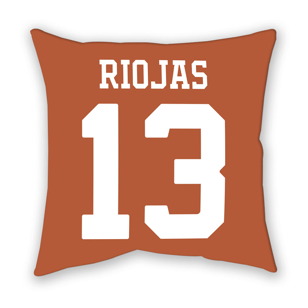 Texas - NCAA Baseball : Ruger Riojas - Pillow-1