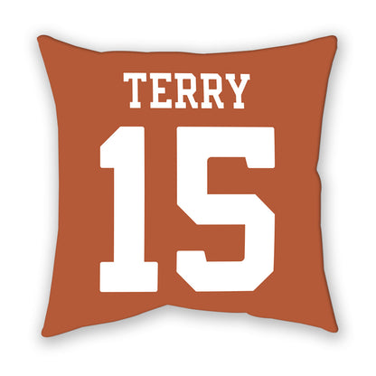 Texas - NCAA Football : Justus Terry - Pillow-1