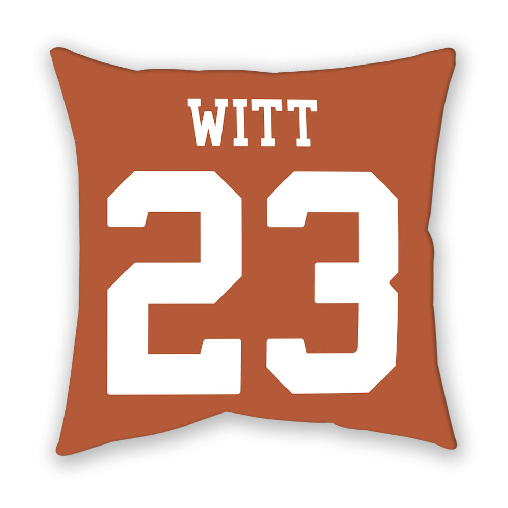 Texas - NCAA Women's Soccer : EmJ Witt - Pillow-1
