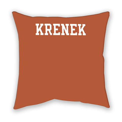 Texas - NCAA Baseball : Bryce Krenek - Pillow-1