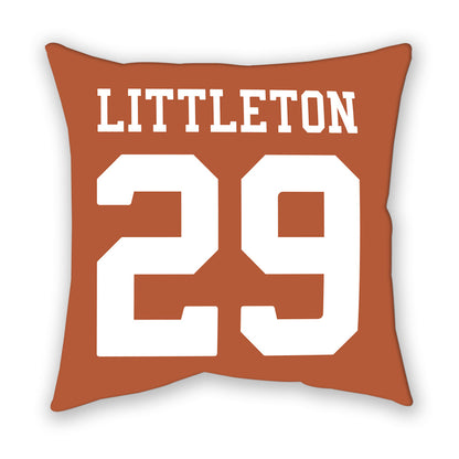 Texas - NCAA Football : Graceson Littleton - Pillow-1