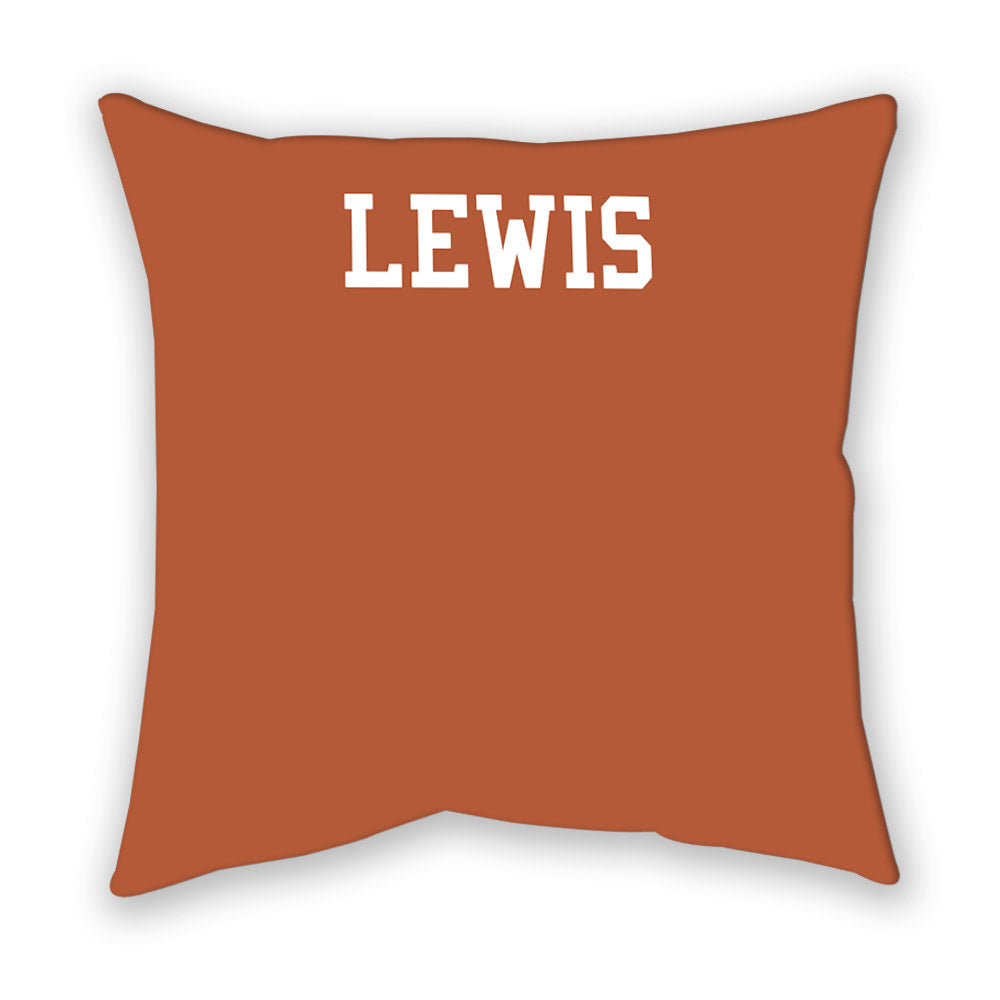 Texas - NCAA Men's Track & Field : Brock Lewis - Pillow-1