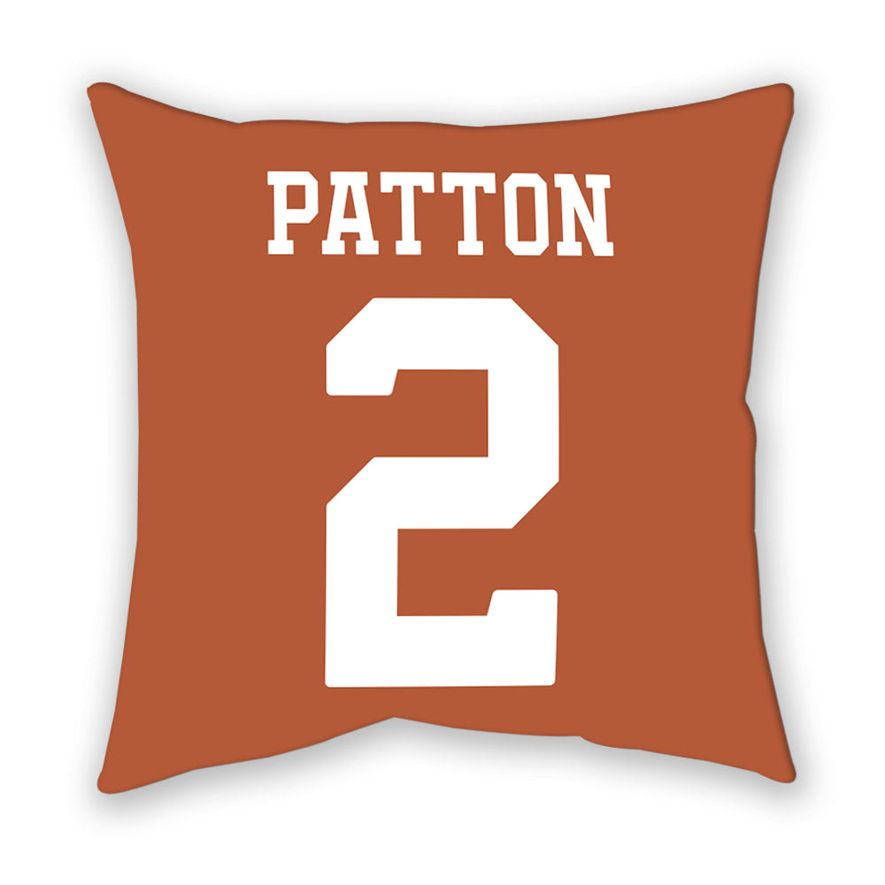 Texas - NCAA Beach Volleyball : Ava Patton - Pillow-1