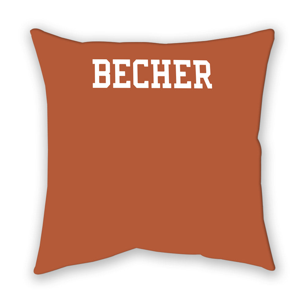 Texas - NCAA Women's Rowing : Paula Becher - Pillow-1
