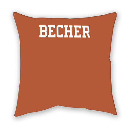 Texas - NCAA Women's Rowing : Paula Becher - Pillow-1