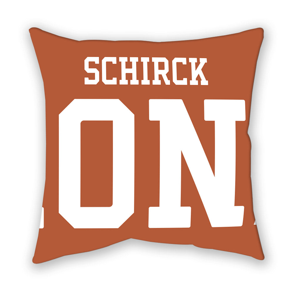 Texas - NCAA Men's Track & Field : Brandon Schirck - Pillow-1