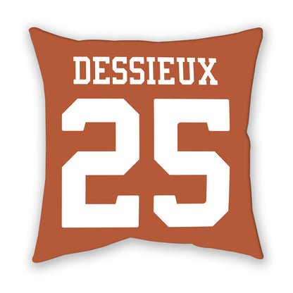 Texas - NCAA Women's Soccer : Mateya Dessieux - Pillow-1