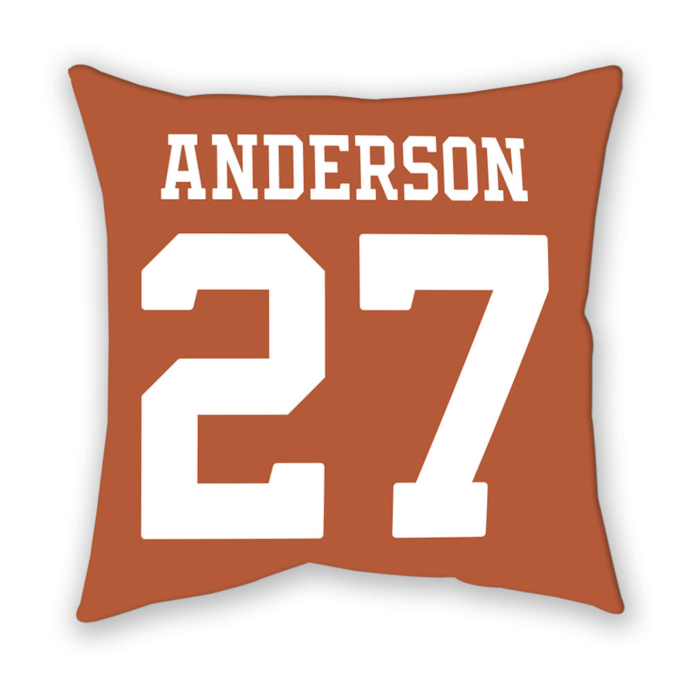 Texas - NCAA Softball : Taylor Anderson - Pillow-1
