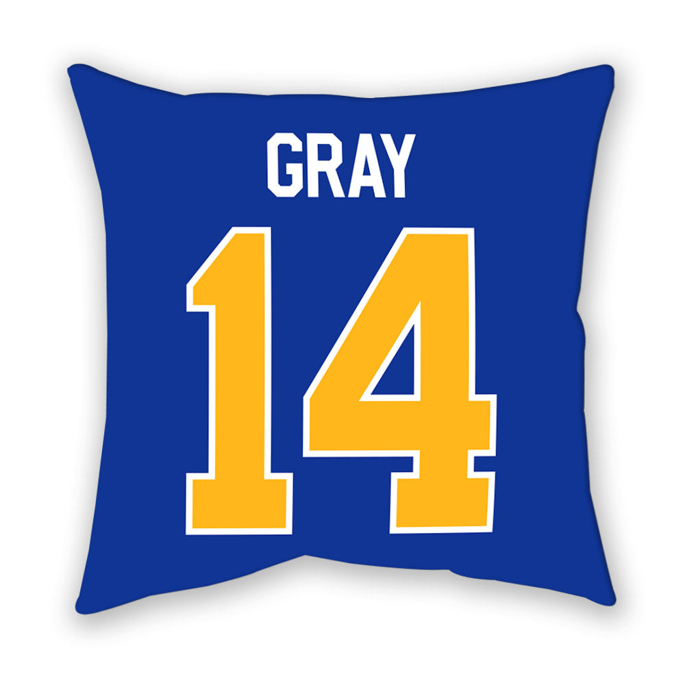 Pittsburgh - NCAA Baseball : Mikey Gray - Pillow-1