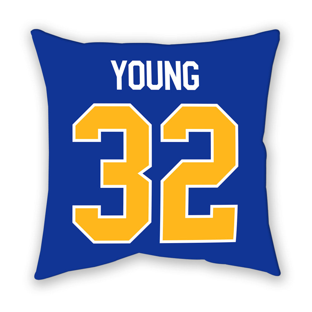 Pittsburgh - NCAA Softball : Jayda Young - Pillow-1