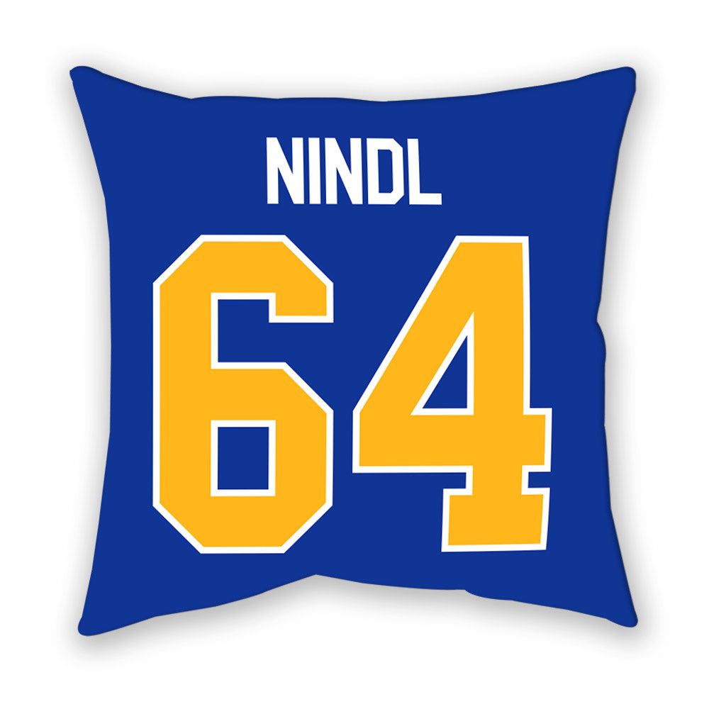 Pittsburgh - NCAA Football : Joshua Nindl - Pillow-1