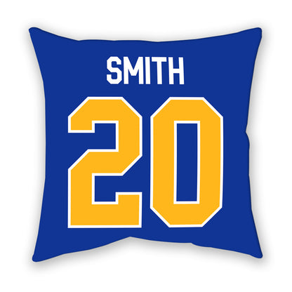 Pittsburgh - NCAA Football : synkwan smith - Pillow-1