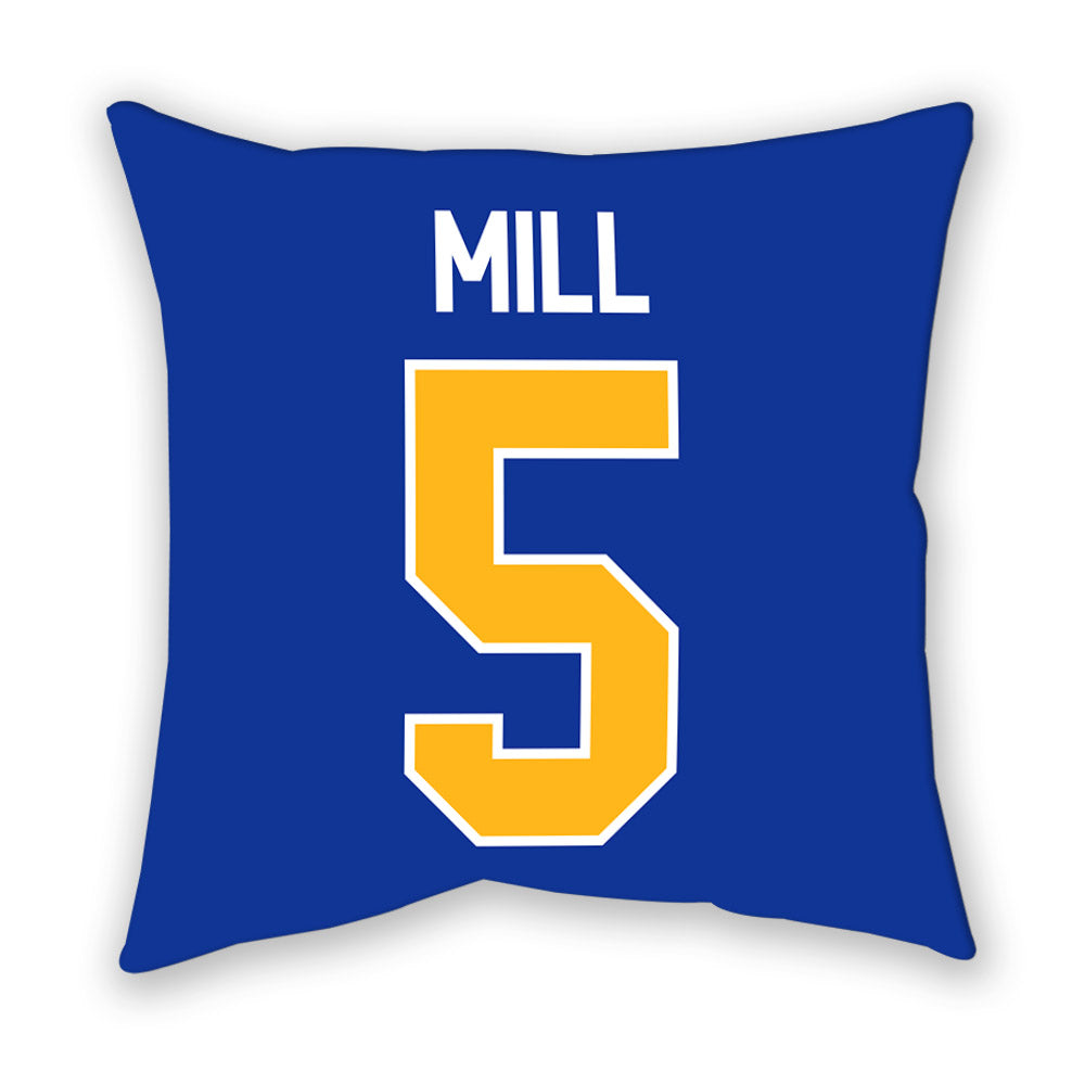 Pittsburgh - NCAA Women's Lacrosse : Madeline Mill - Pillow-1