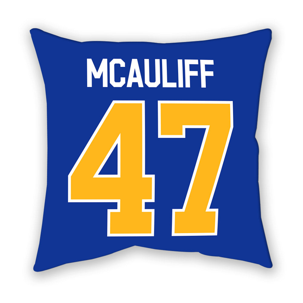 Pittsburgh - NCAA Baseball : Daniel McAuliff - Pillow-1