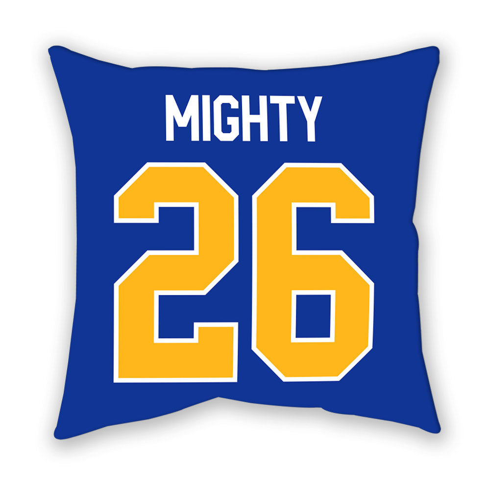 Pittsburgh - NCAA Men's Basketball : Armani Mighty - Pillow-1