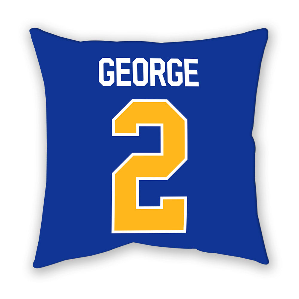Pittsburgh - NCAA Men's Basketball : Naithan George - Pillow-1