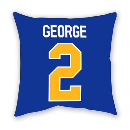 Pittsburgh - NCAA Men's Basketball : Naithan George - Pillow-1