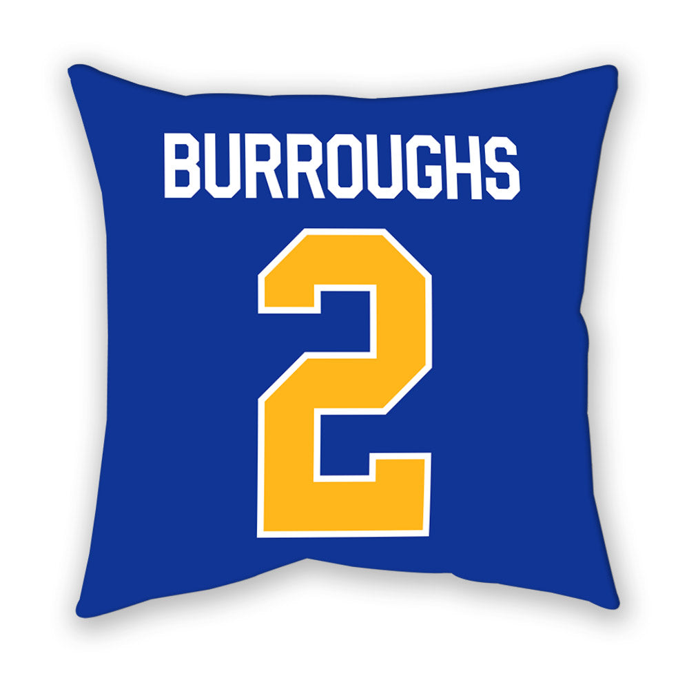Pittsburgh - NCAA Baseball : Keeton Burroughs - Pillow-1