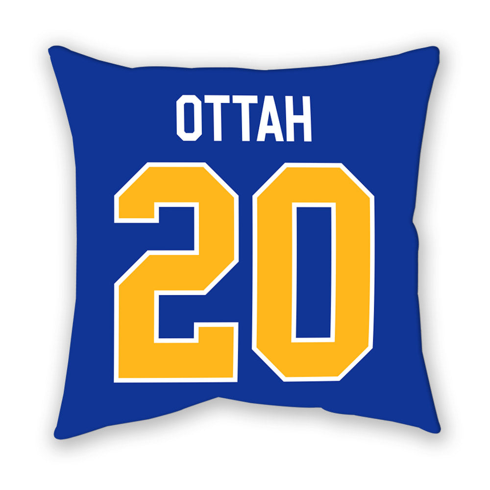 Pittsburgh - NCAA Women's Soccer : Celine Ottah - Pillow-1