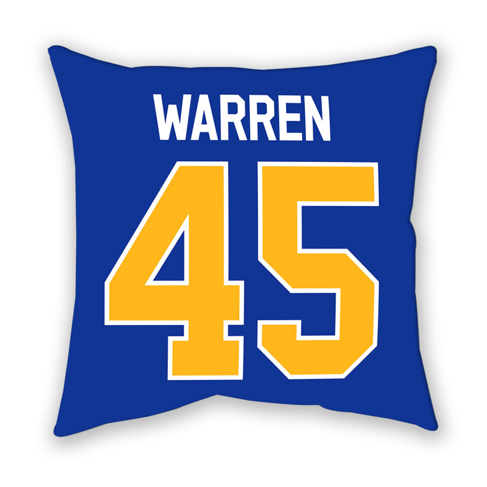 Pittsburgh - NCAA Football : Jeremiah Warren - Pillow-1