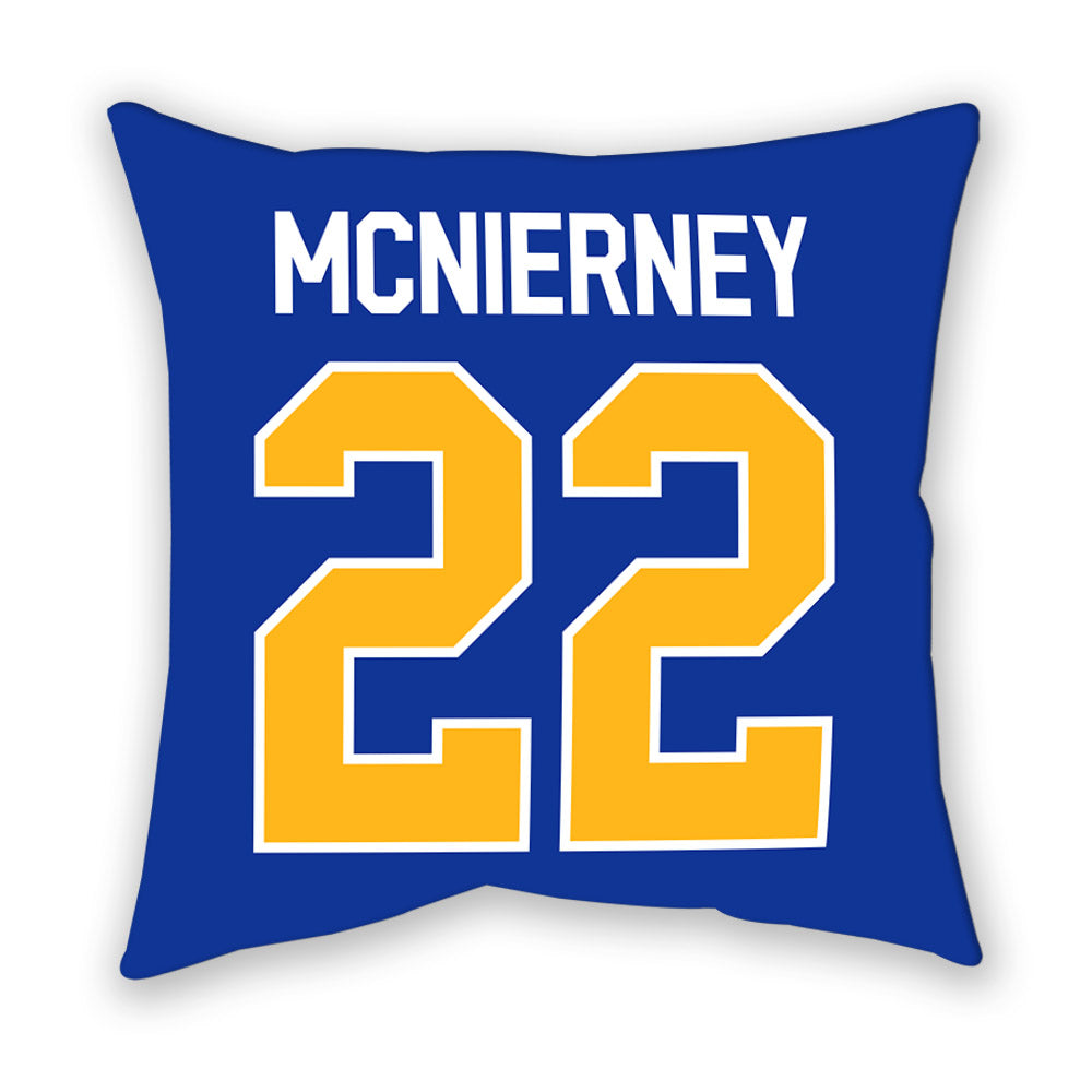 Pittsburgh - NCAA Women's Lacrosse : Maureen McNierney - Pillow-1
