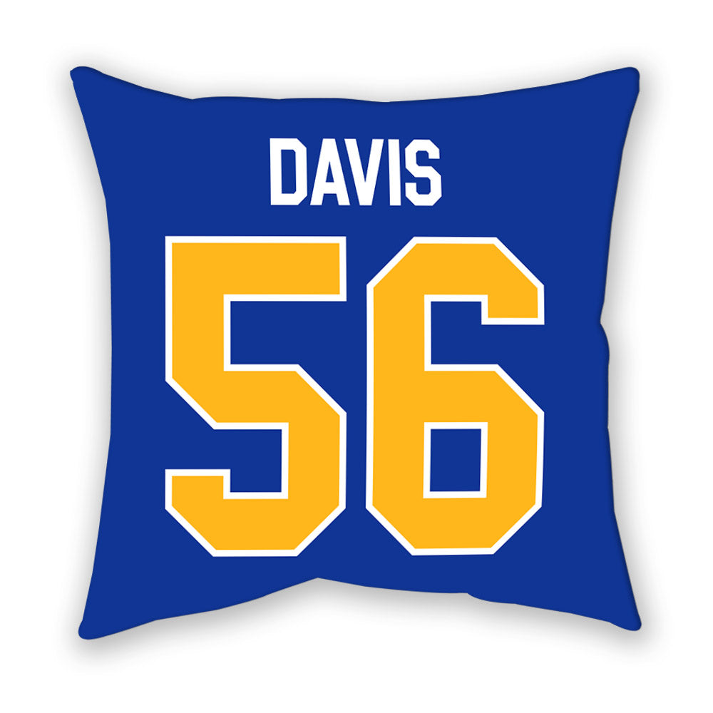 Pittsburgh - NCAA Football : Keylen Davis - Pillow-1