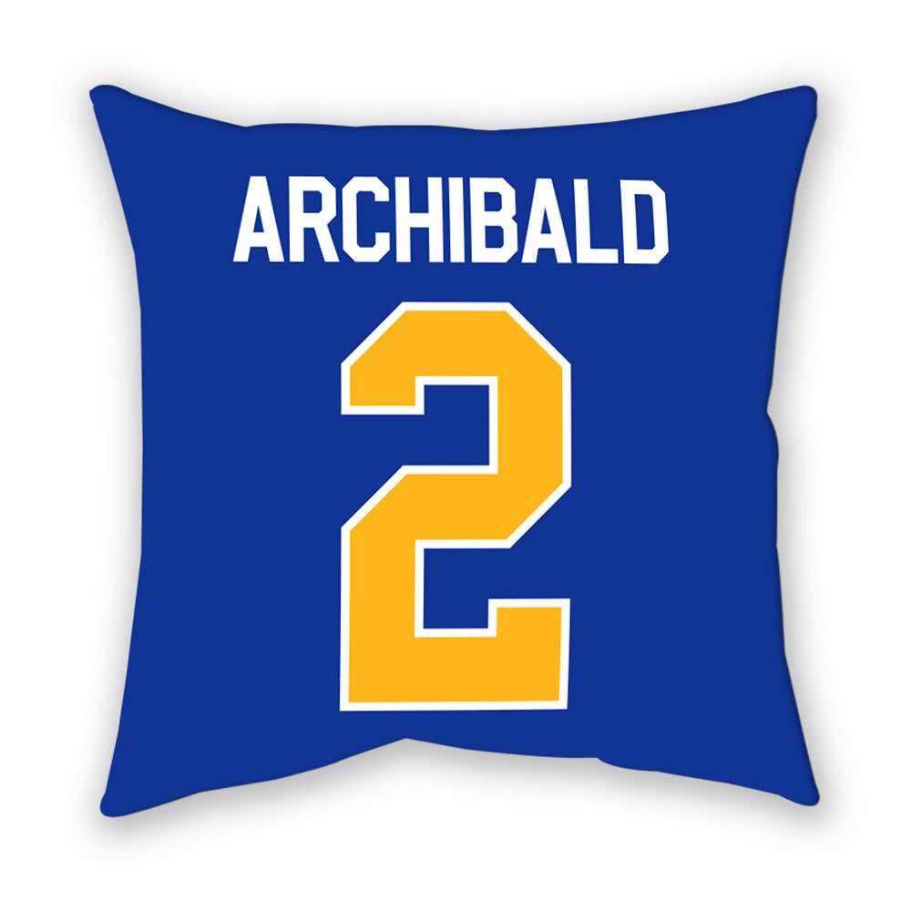 Pittsburgh - NCAA Women's Soccer : Mya Archibald - Pillow-1