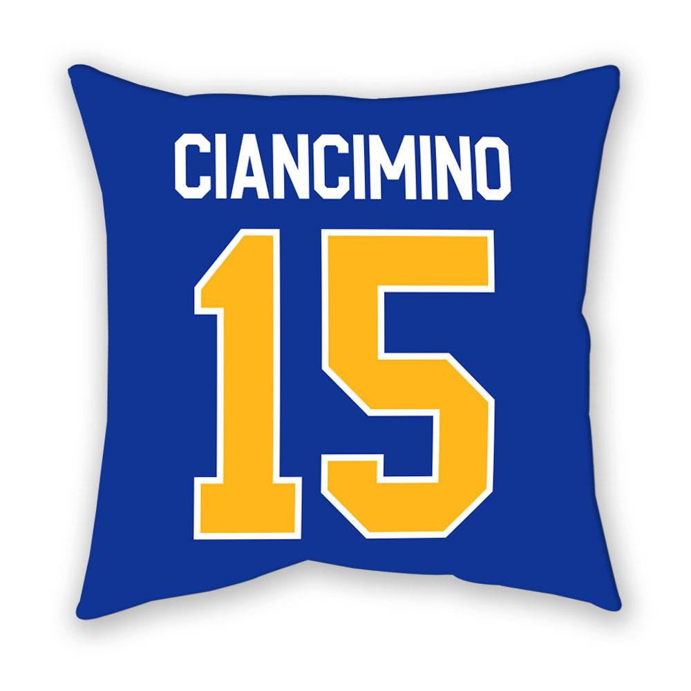 Pittsburgh - NCAA Baseball : Joey Ciancimino - Pillow-1