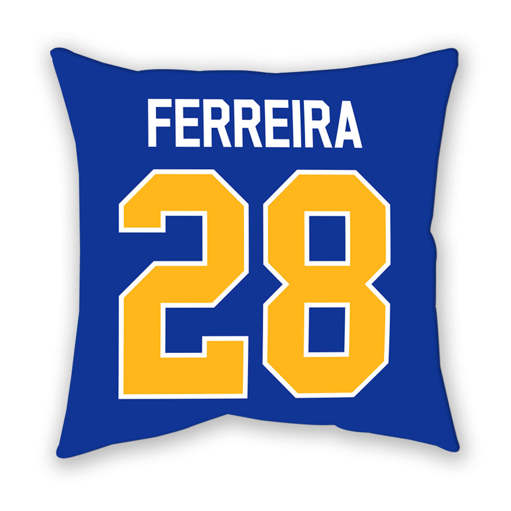 Pittsburgh - NCAA Men's Soccer : Santiago Ferreira - Pillow-1