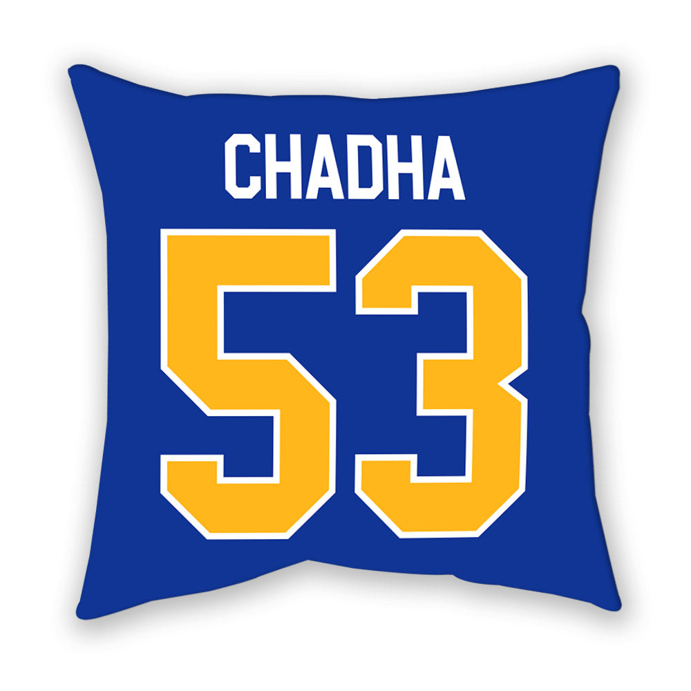 Pittsburgh - NCAA Football : Antonio Chadha - Pillow-1