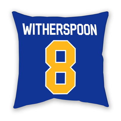 Pittsburgh - NCAA Men's Basketball : Omari Witherspoon - Pillow-1