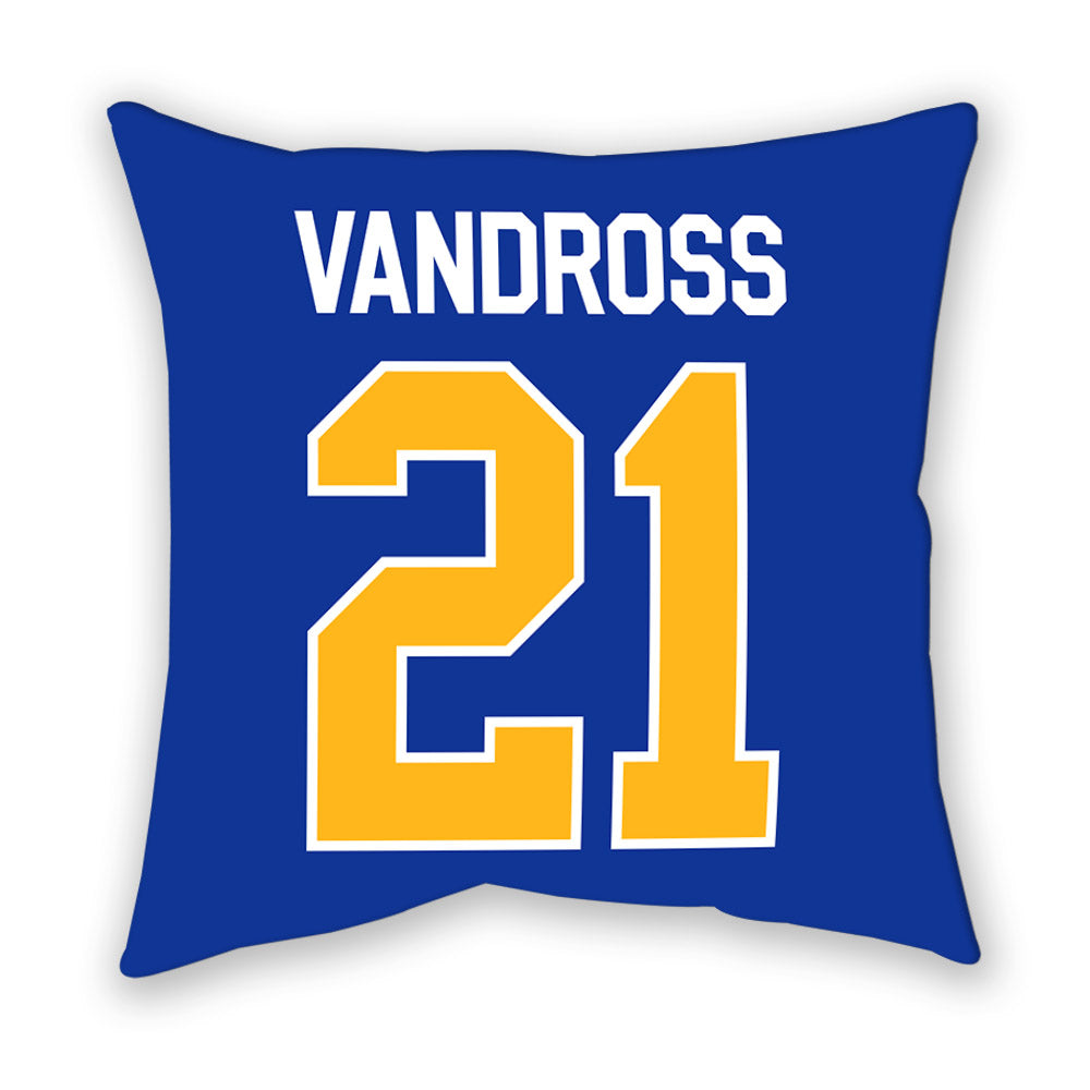 Pittsburgh - NCAA Women's Lacrosse : Madison Vandross - Pillow-1