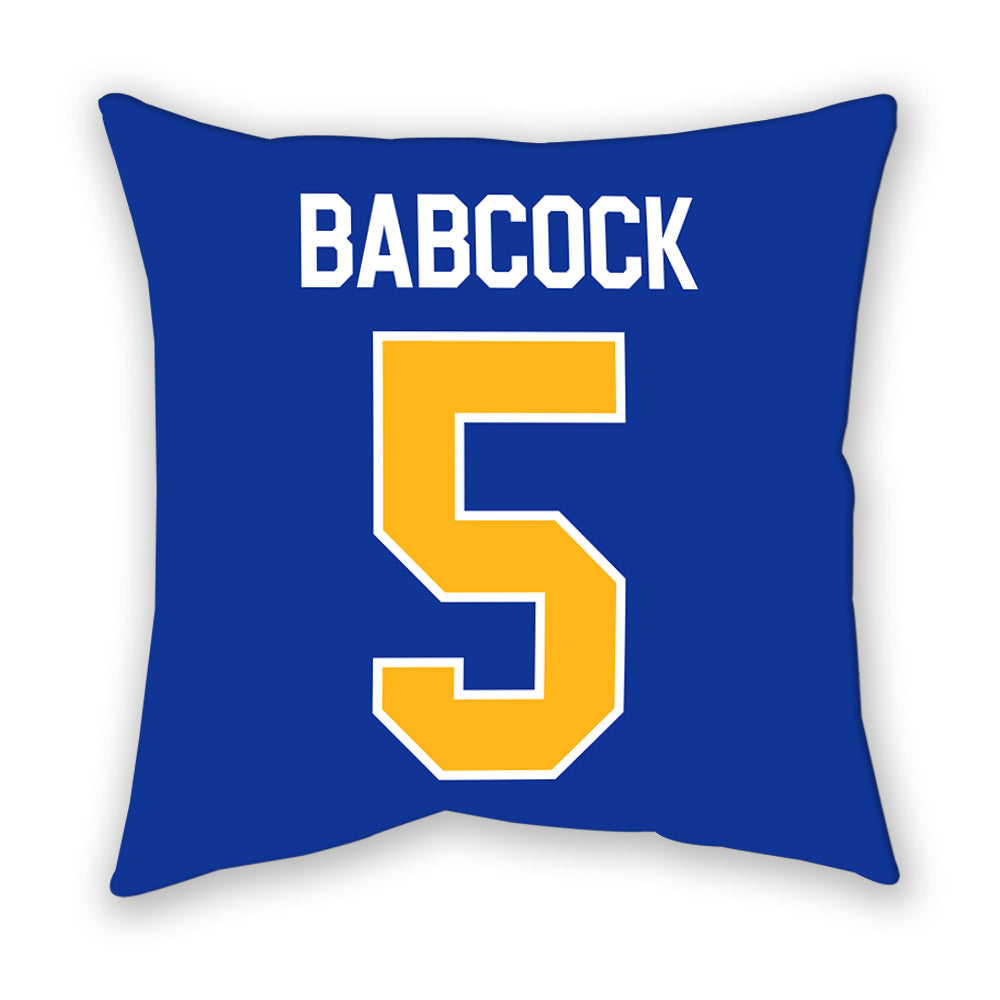 Pittsburgh - NCAA Women's Volleyball : Olivia Babcock - Pillow-1