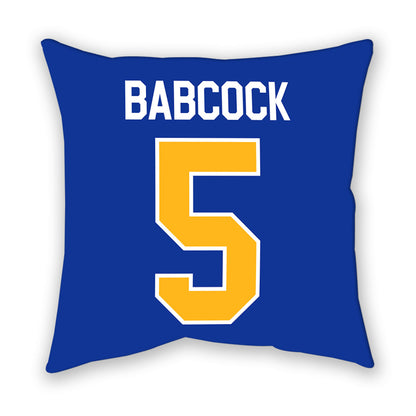 Pittsburgh - NCAA Women's Volleyball : Olivia Babcock - Pillow-1